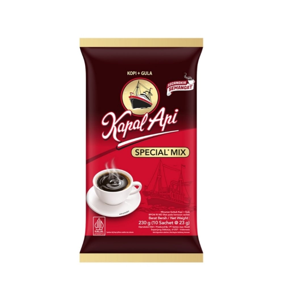 

kapal api spesial mix 1 renceng isi 10