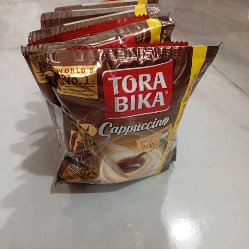 

Tora bika cappuccino renceng10×25g