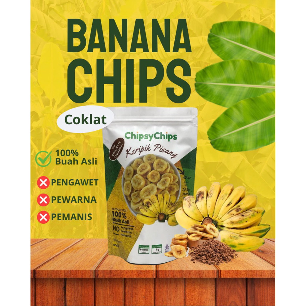

Chipsy chips coklat kolagen keripik pisang sehat loka