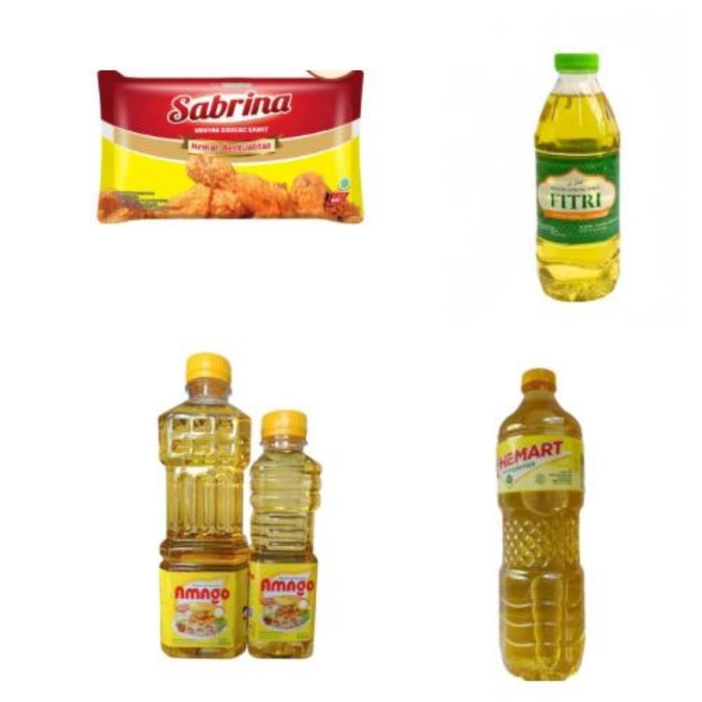 

ANEKA MINYAK GORENG MURAH FITRI / HEMART / AMAGO / SABRINA BISA COD