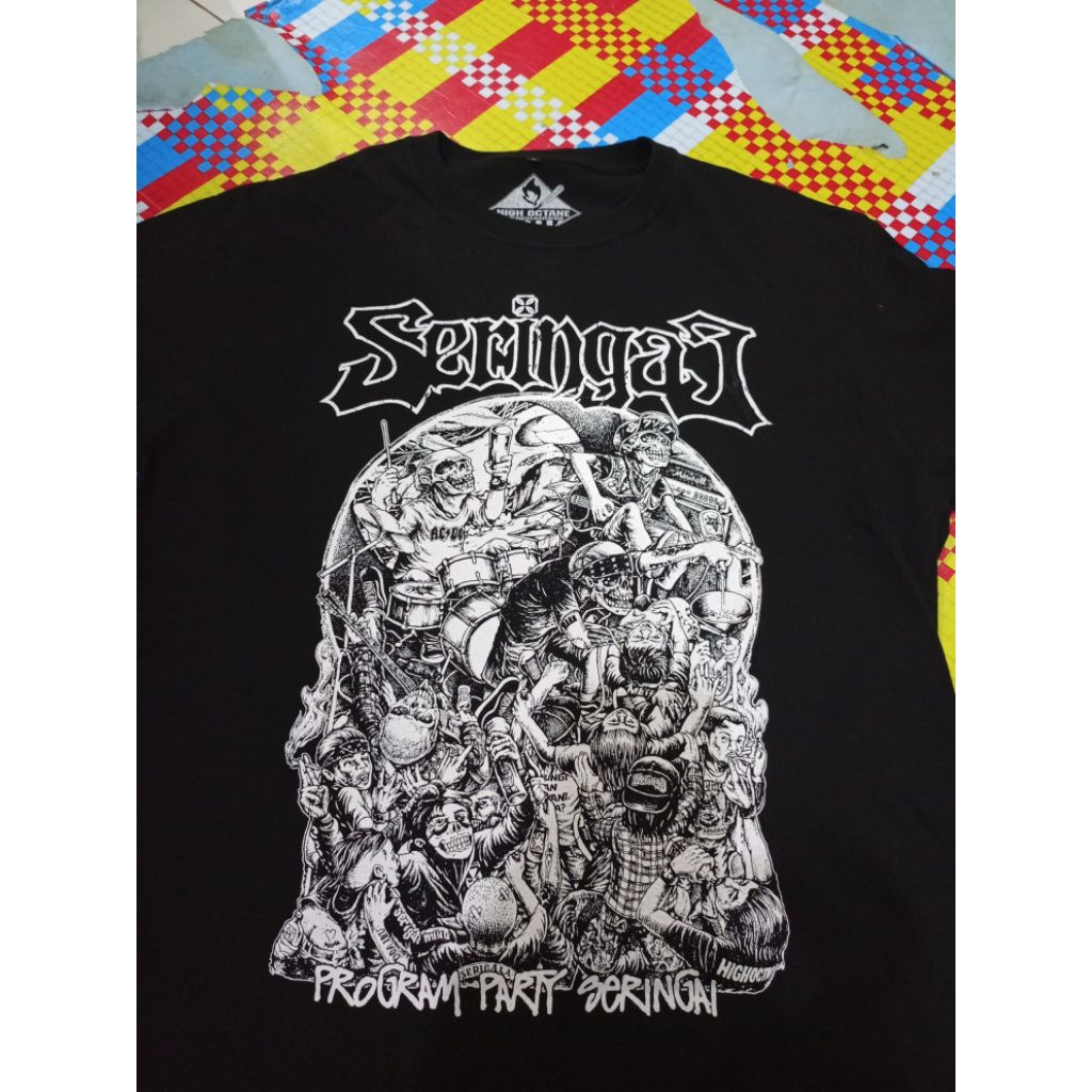 kaos t-shirt seringai ORIGINAL