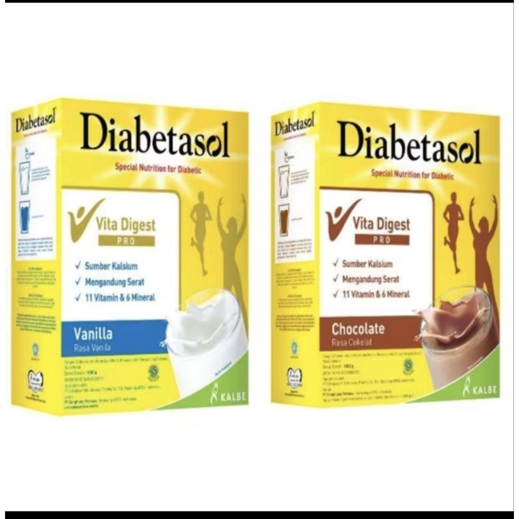 

DIABETASOL VANILA COKLAT 950GR
