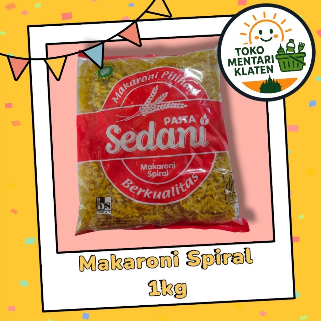 

Makaroni Spiral Sedani 1kg – Pasta Berkualitas untuk Kreasi Masakan Lezat