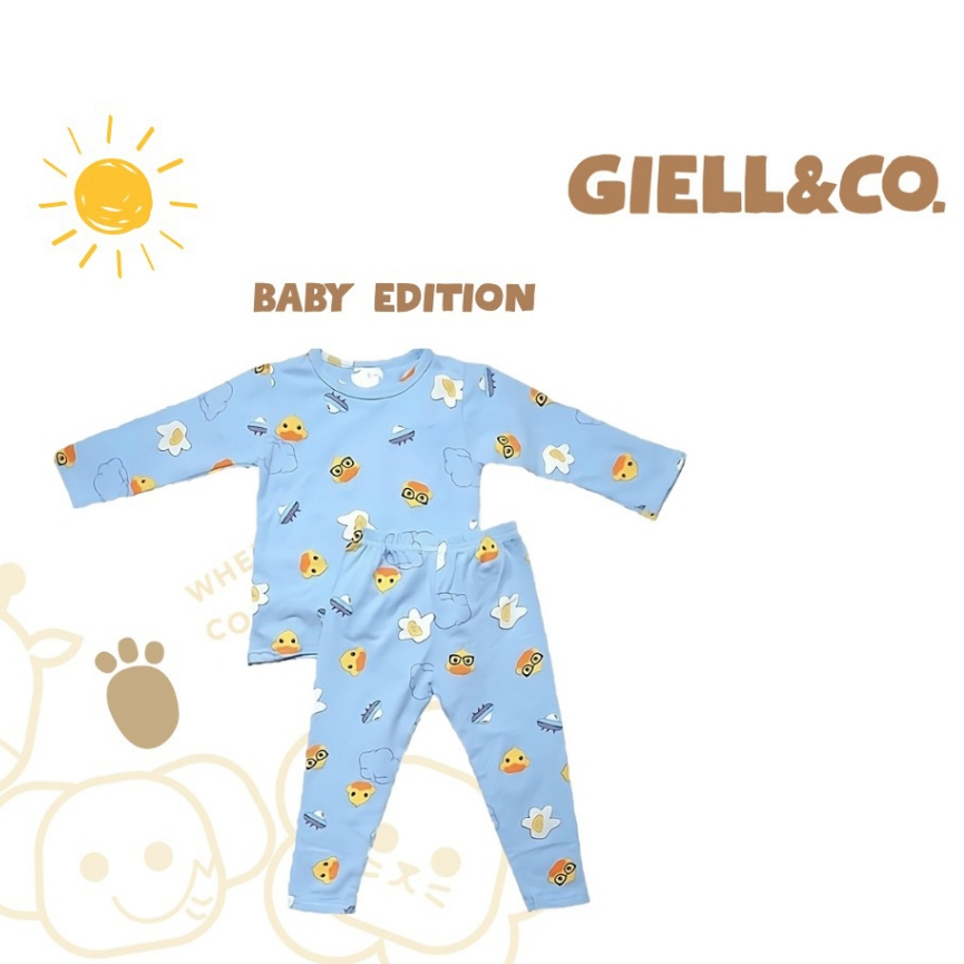 GIELLNCO Baju Bayi Setelan One Set Anak Perempuan Laki Laki 0 6 bulan - Pakaian Baju Bayi Newborn Br
