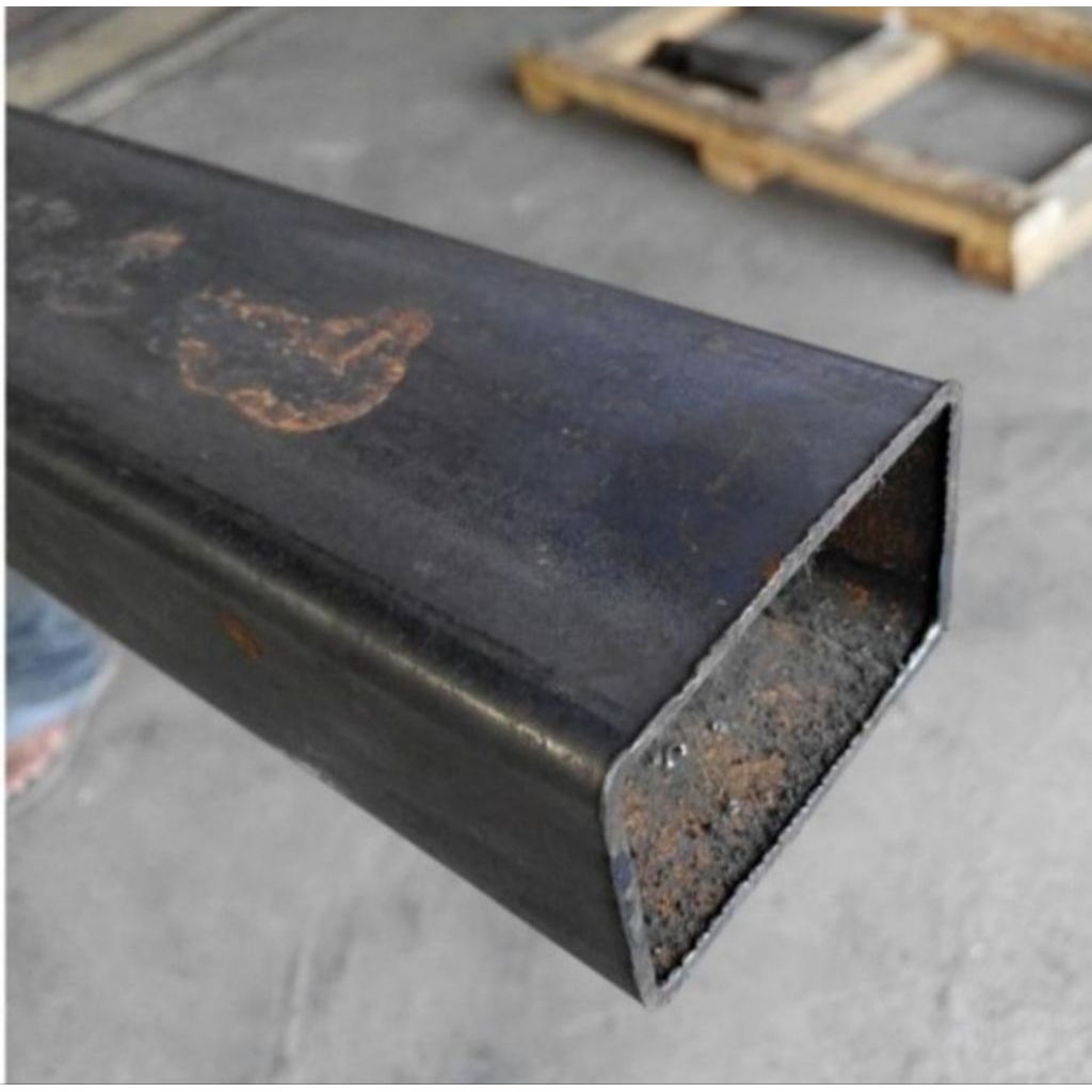 Holo Besi Hitam 4x6 Tebal 1.6mm Kotak Full Panjang 6 Meter