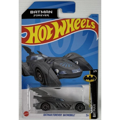 Hot Wheels BATMAN FOREVER BATMOBILE CAR GRAY - Batman