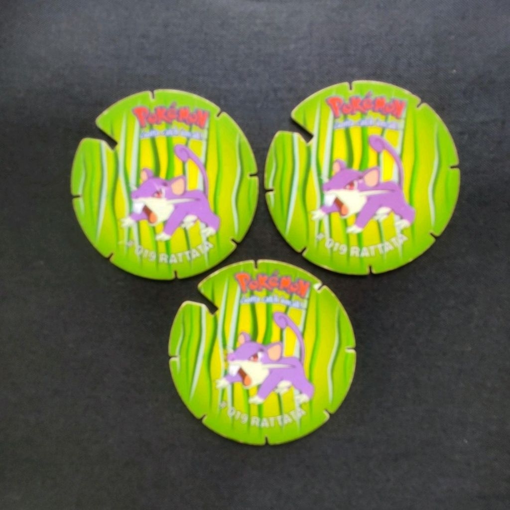 Tazos Pokemon Spin 2001