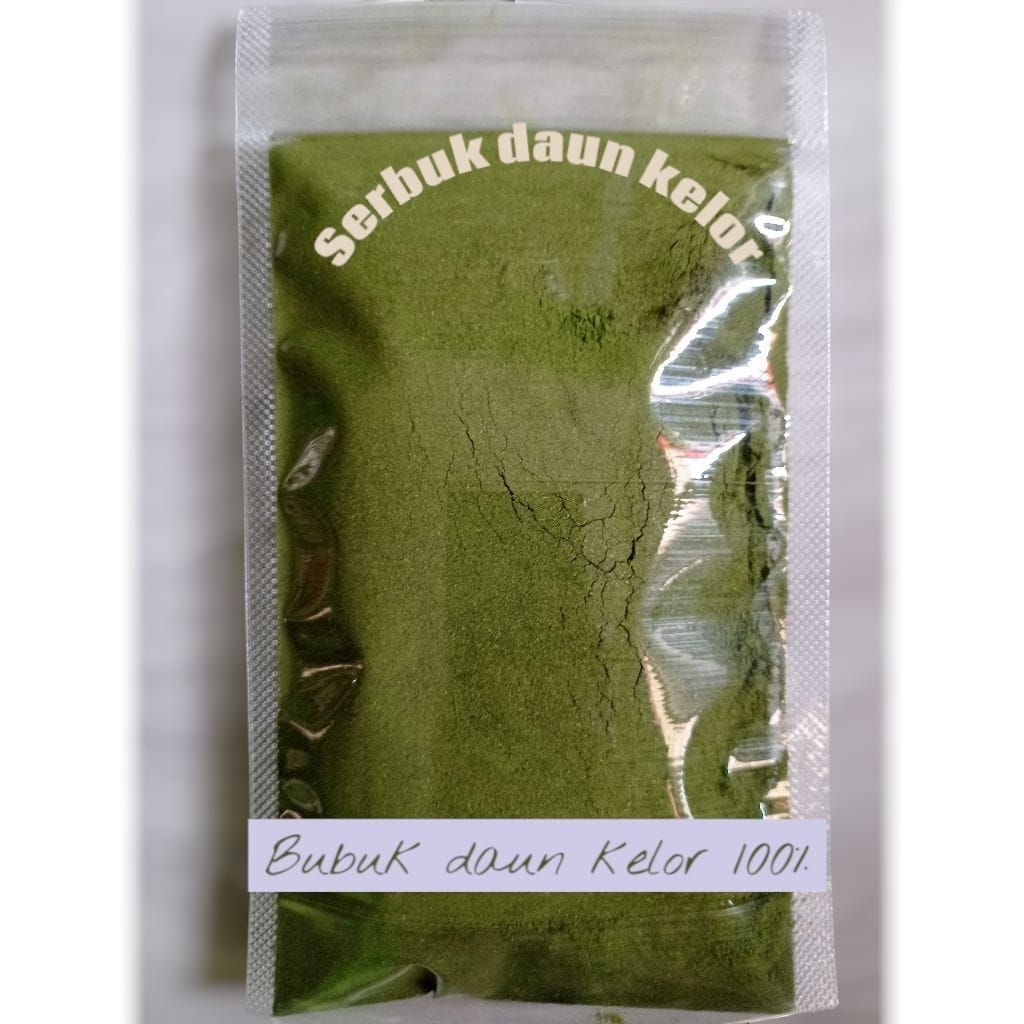 

serbuk daun kelor, bubuk daun kelor asli 100% tanpa campuran kemasan repack