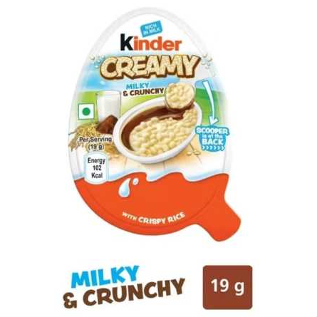 

Kinder Creamy 19gr