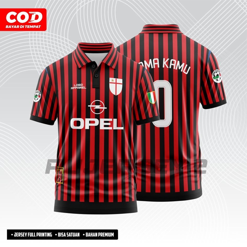 Jersey MILAN 1999 ANIVERSERY FULL PRINTING