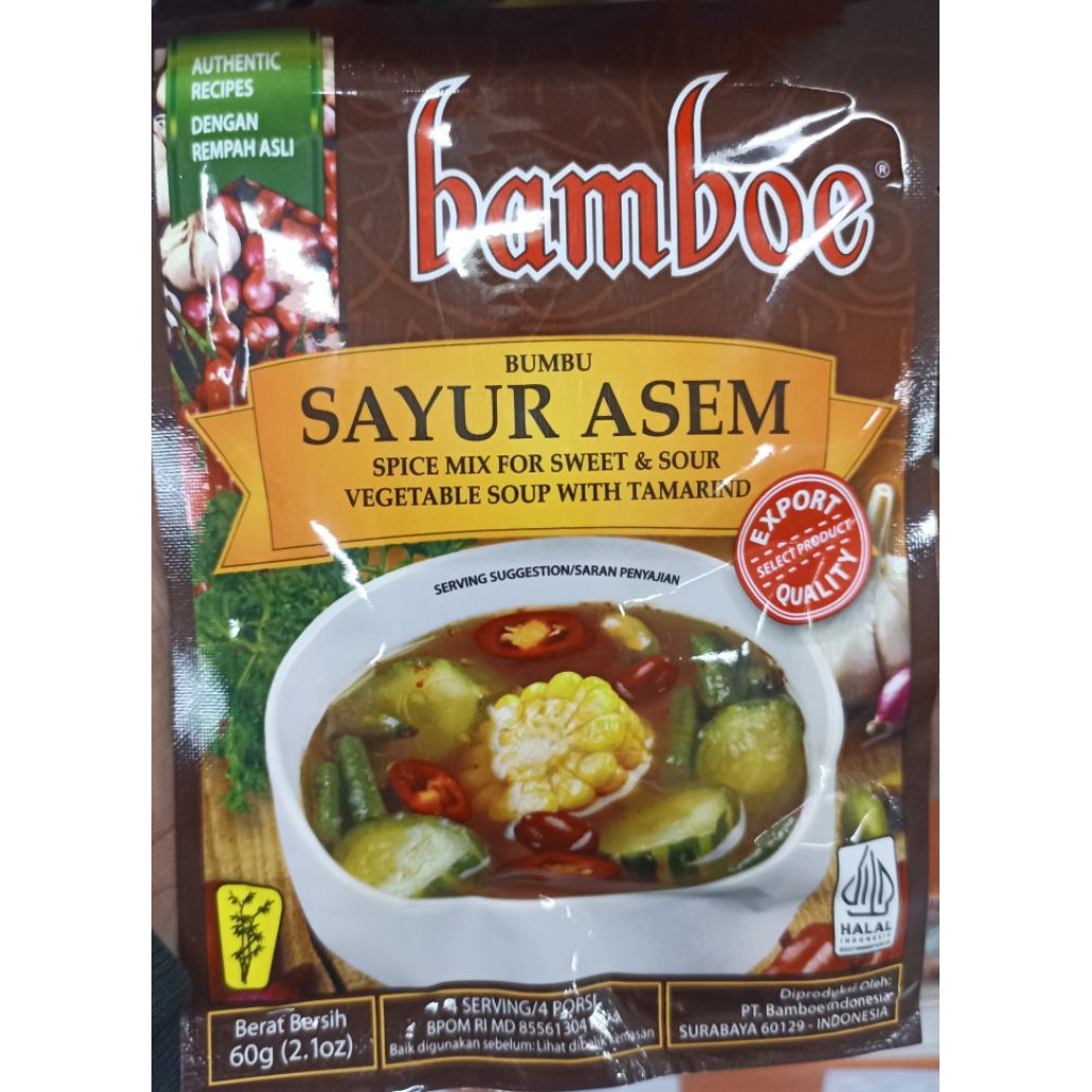 

Bamboe Varian Sayur Asem