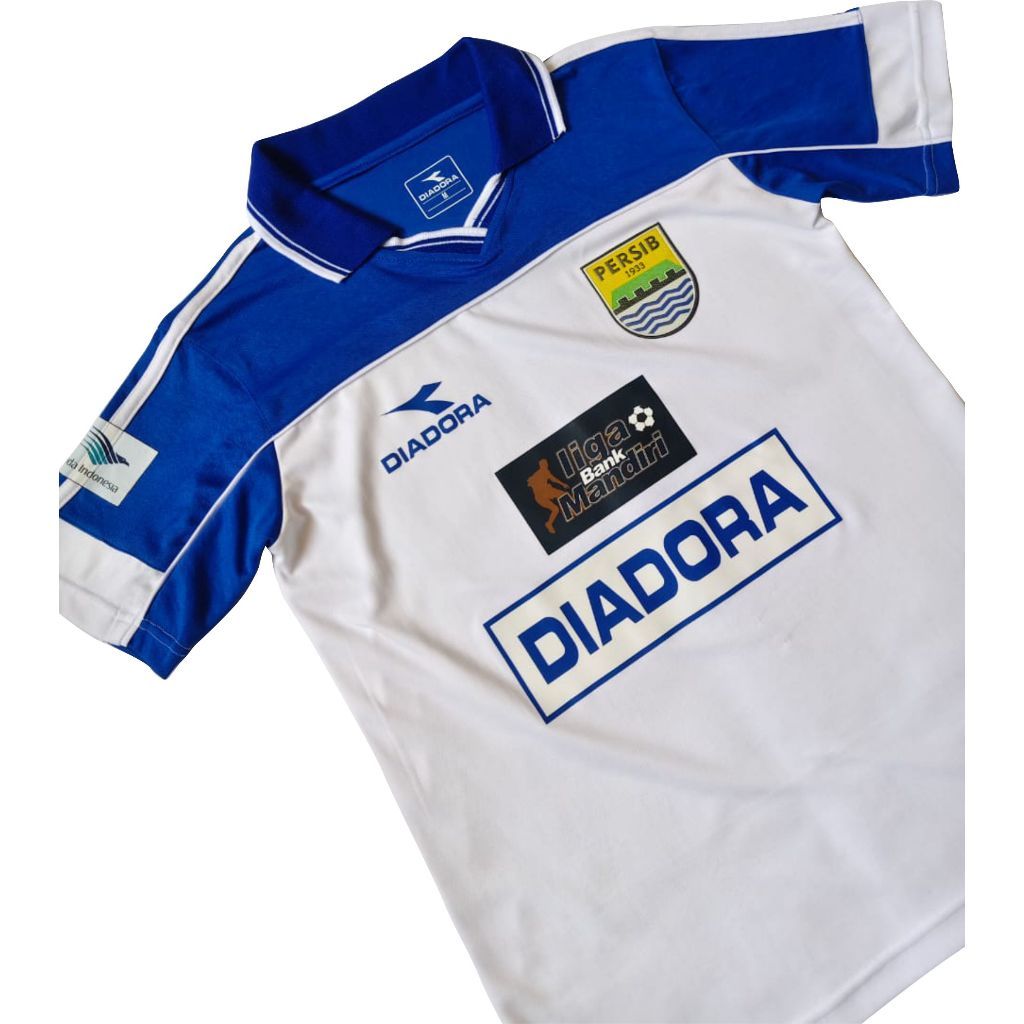 Jersey Away RETRO Persib Bandung liga BANK MANDIRI
