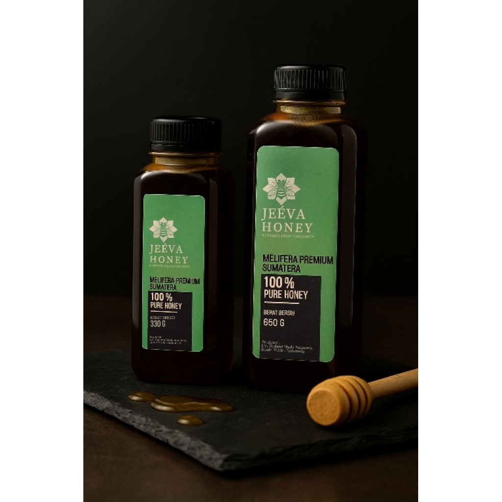

Jeeva Honey Madu Melifera Premium Sumatera 100% Pure Honey