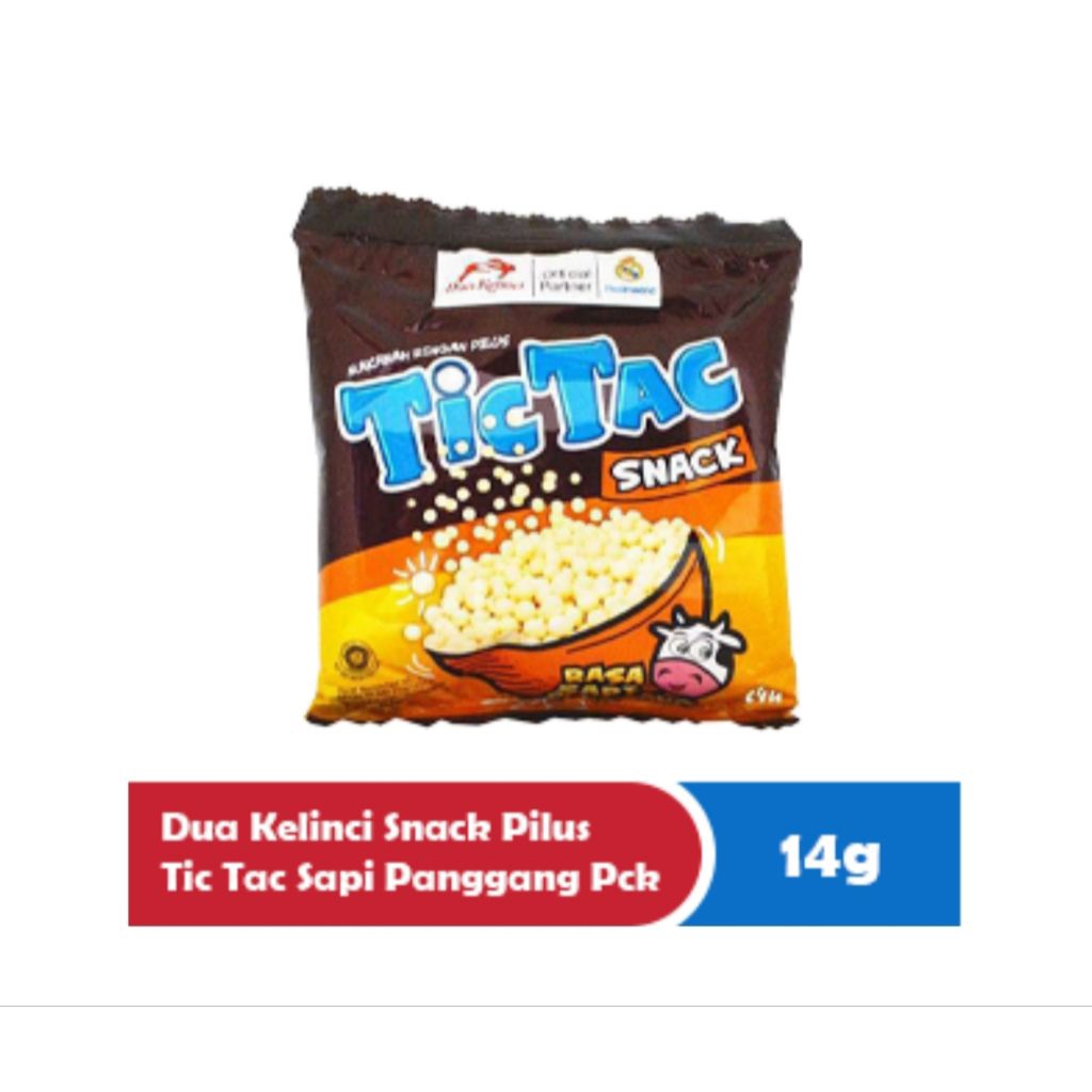 

TIC TAC SAPI PANGGANG DUA KELINCI 10 PCS X 14 GRAM