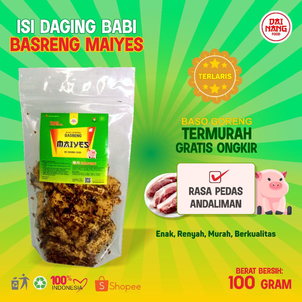 

BASRENG BABI PEDAS ANDALIMAN KEMASAN 100 GRAM