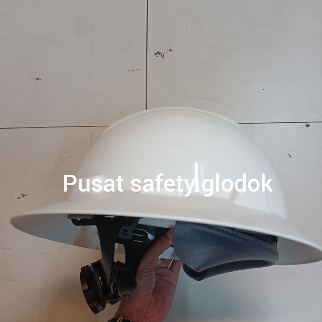 Helm Safety Msa Fullbrim Original USA / Helm Safety Msa Ori