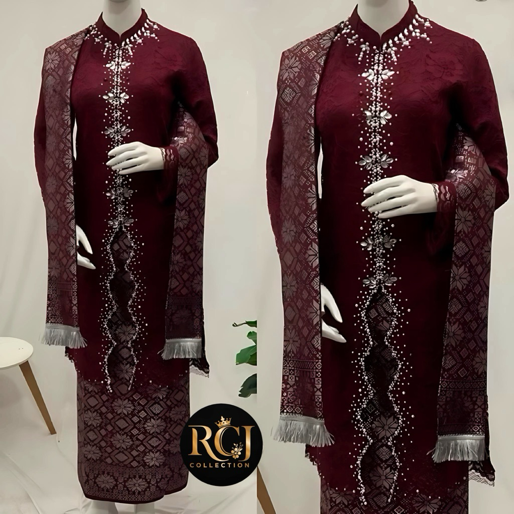 TERBARU SET KEBAYA BROKAT PAYET YUDA KEBAYA MODERN KEBAYA IBU BESAN KEBAYA KONDANGAN KEBAYA RCJ