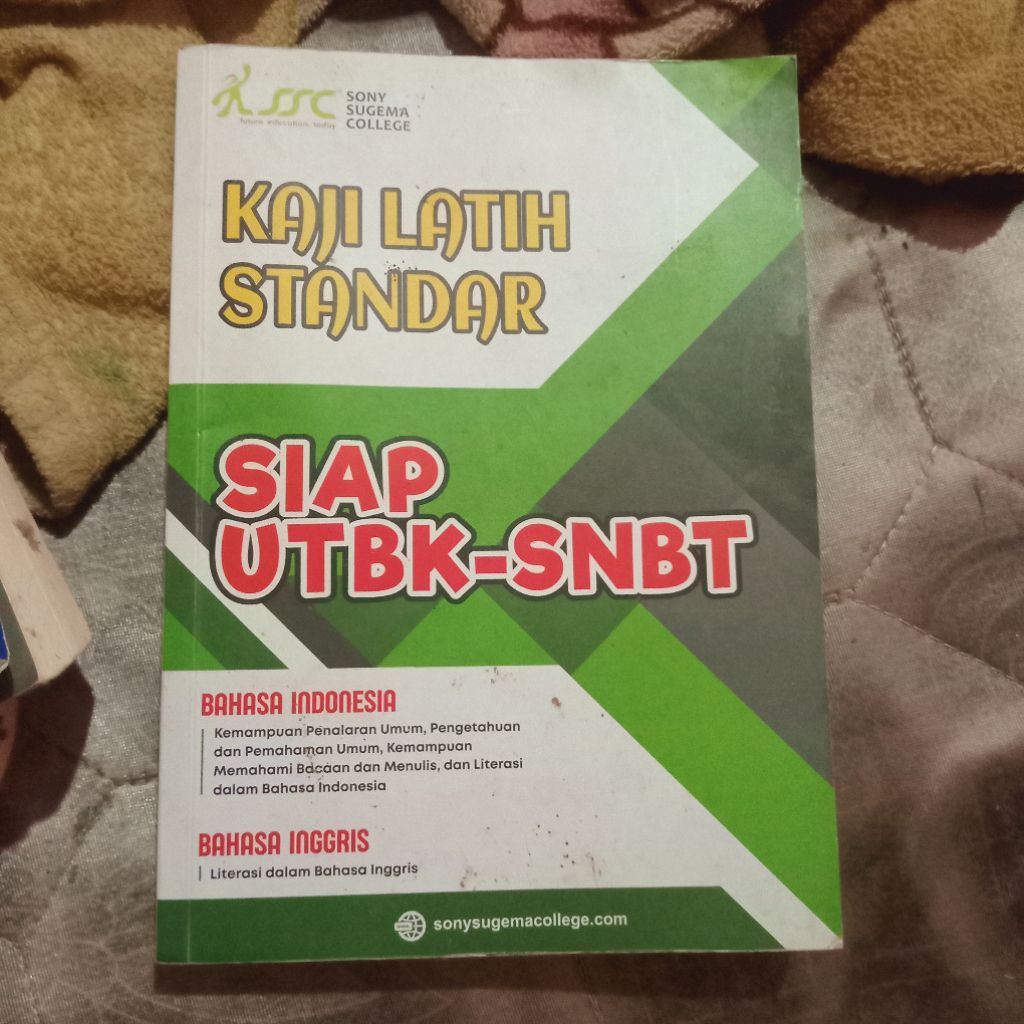 buku latihan dan teori UTBK/SNBT/TKA bimbel SSC soshum dan saintek