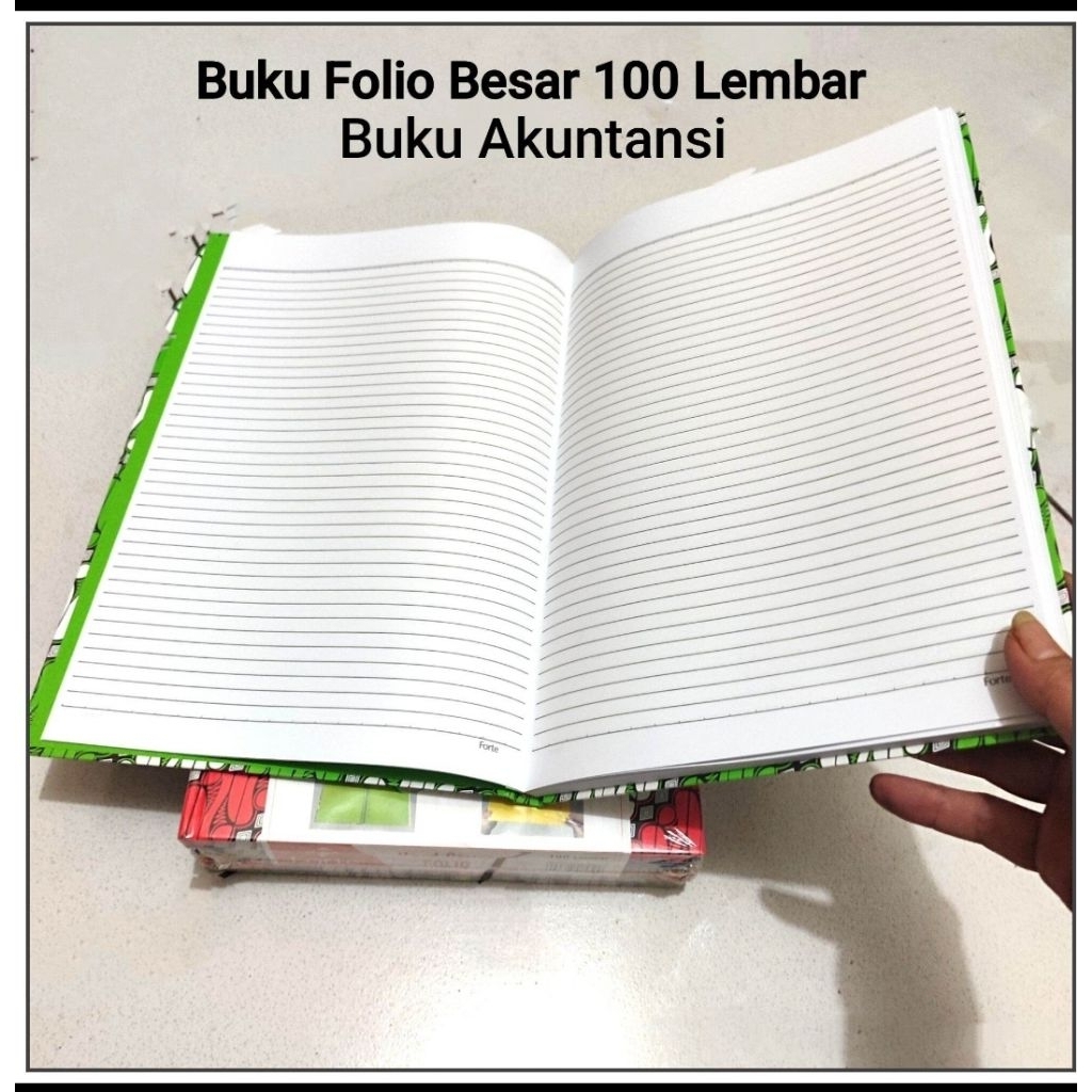 

1 Pcs Buku Folio Besar 100 Lembar HARD COVER / Buku Akuntansi