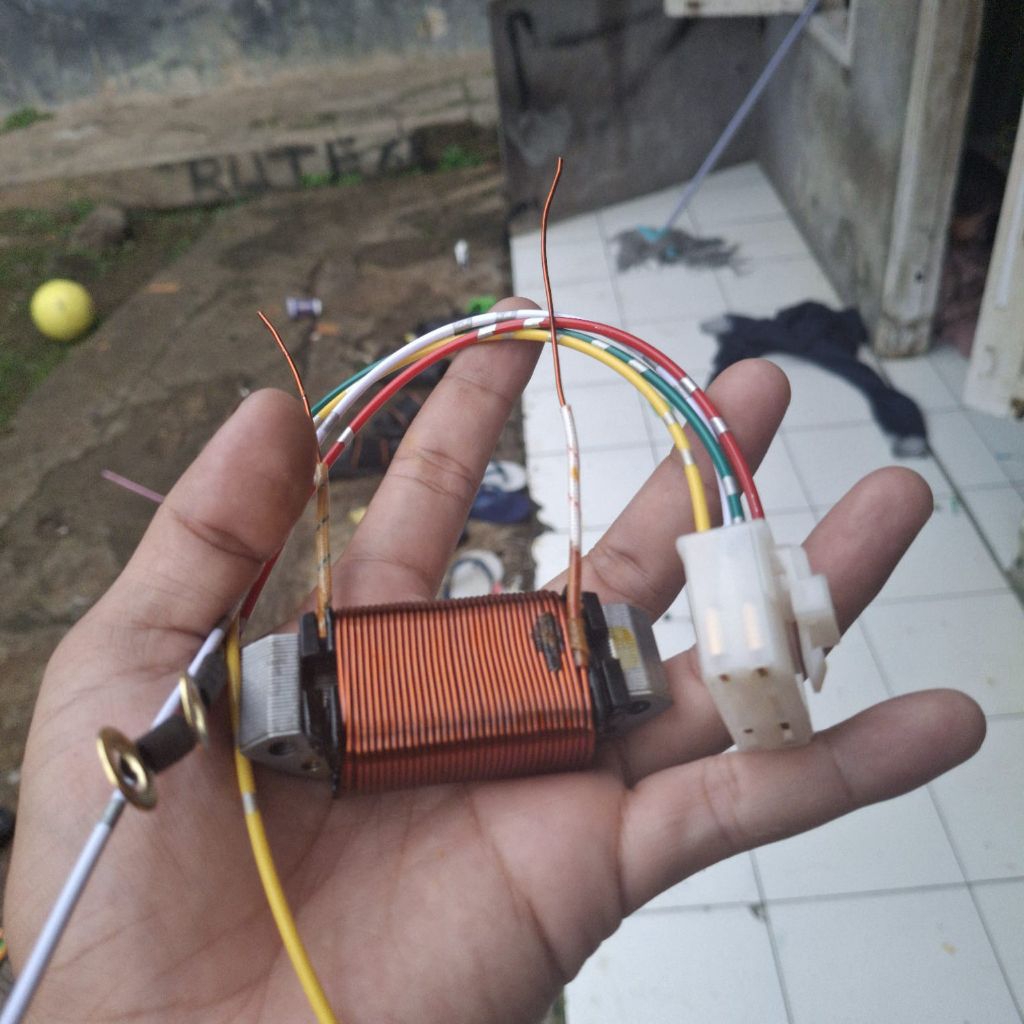 ￼Spul spull lampu HONDA WIN 12v volt Fullwave Full wave pakai kiprok Nmax atau Tiger, suport Daymake