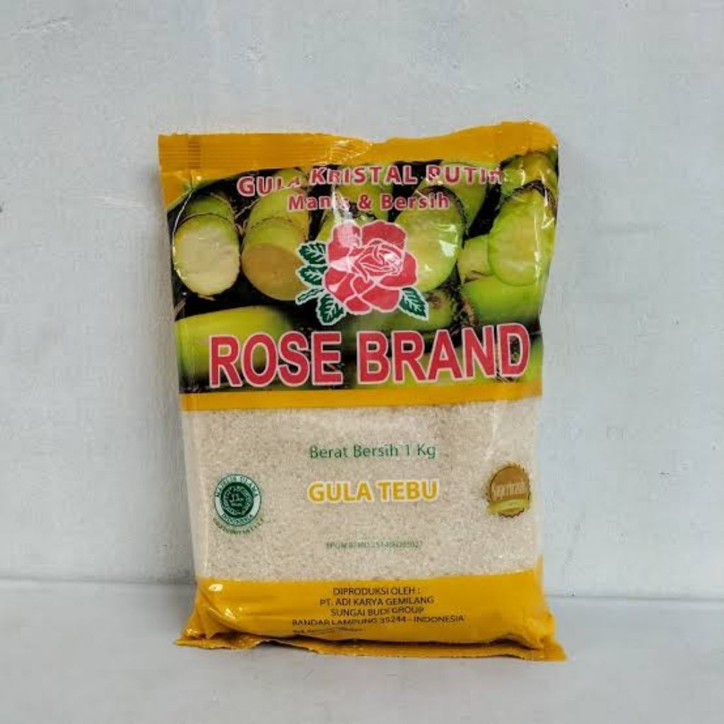 

gula rose brand kemasan 1 kg