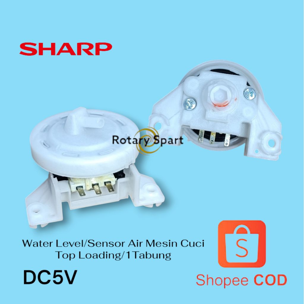 Water Level DV5V Mesin Cuci Sharp Top Loading/1 Tabung Sensor Air Mesin Cuci
