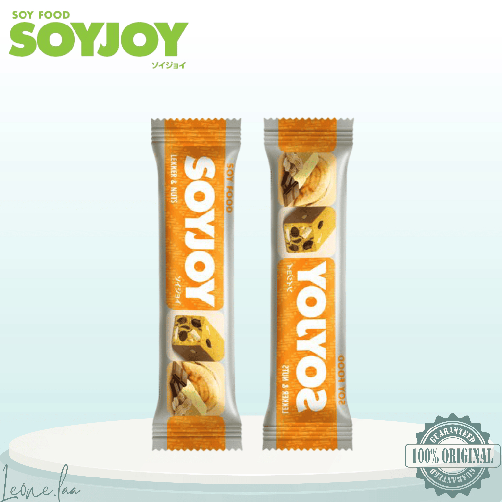

SOYJOY Snack Bar Kedelai Lekker & Nuts 28gr 1pcs