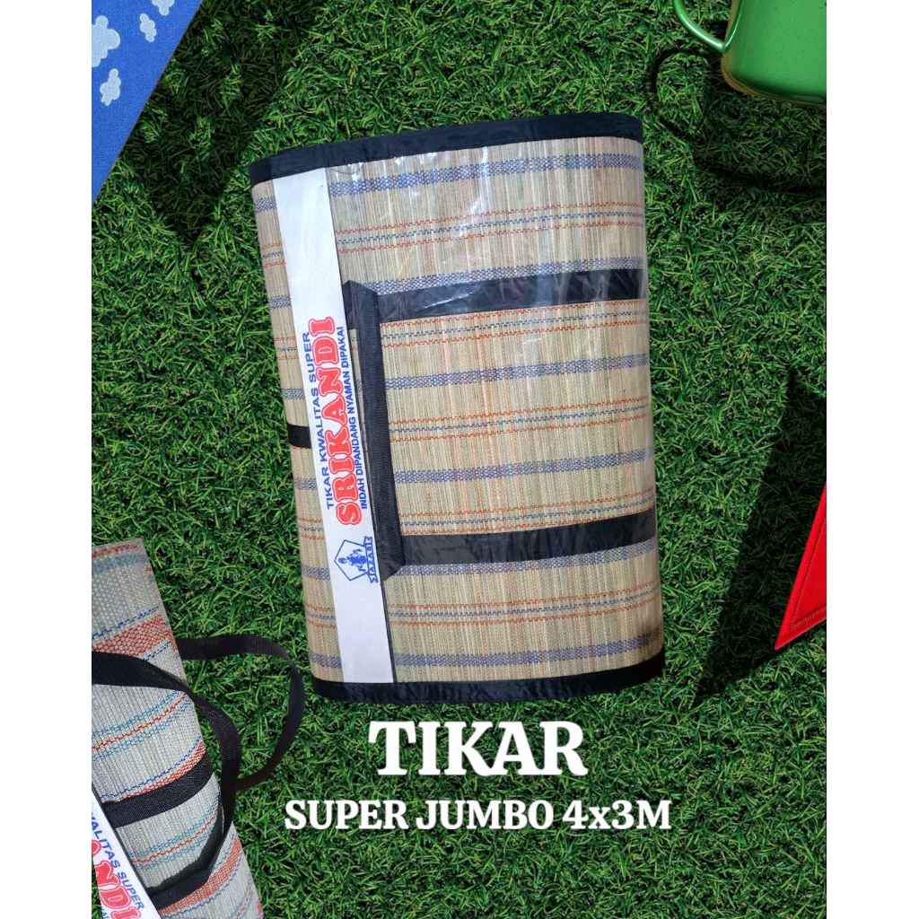 TIKAR LIPAT MENDONG KUALITAS SUPER JUMBO 4X3 METER