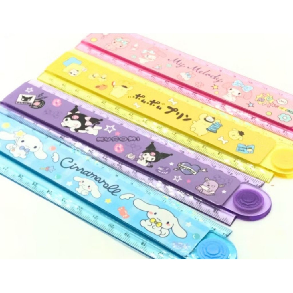 

Penggaris Karakter Sanrio 15 cm / 30 cm / Penggaris Lucu Sanrio / Perlengkapan Alat Tulis Sekolah / Penggaris Belajar HK / Termurah Terlengkap / Little Kim's Shop