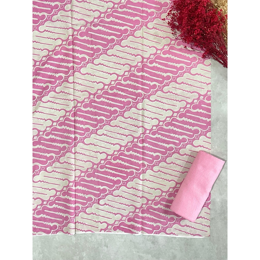 kain batik doby pastel parang mix doby polos ( tanyakan stok terlebih dahulu sebelum order )