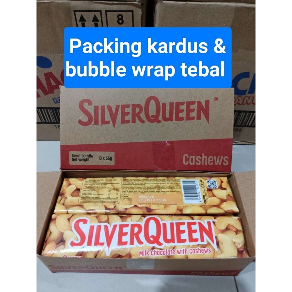 

SILVERQUEEN BESAR 55gr (isi 10 pcs) exp NOVEMBER 2026