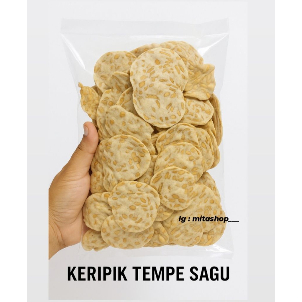 

Keripik Tempe Sagu 250gram |Home made | Snack kiloan murah | Camilan renyah enak gurih