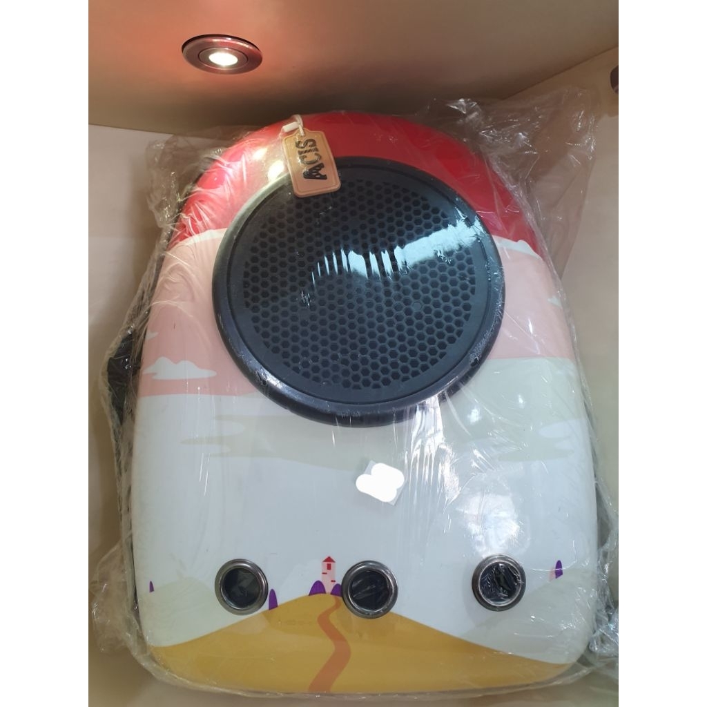 Tas ransel kucing/anjing pink white