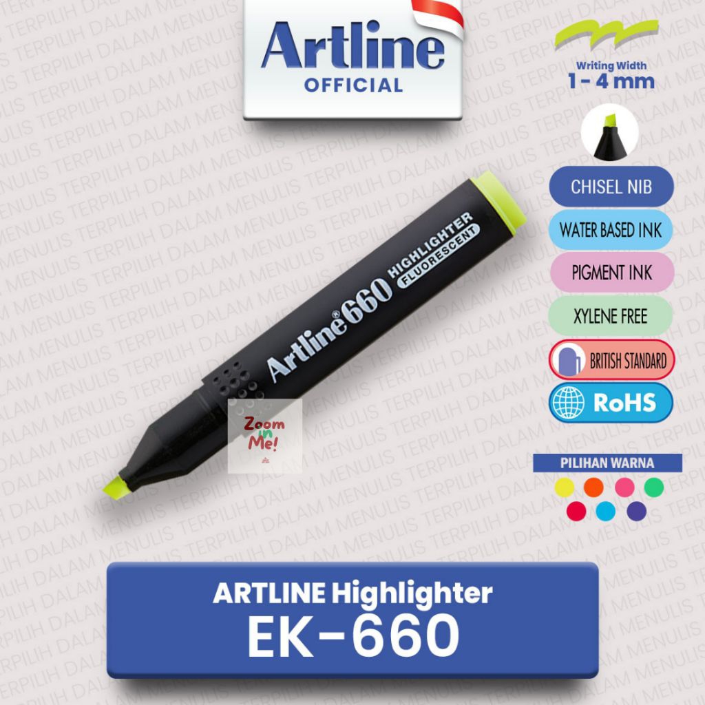 

ARTLINE SPIDOL/StTABILO HIGHLIGHTER EK-660