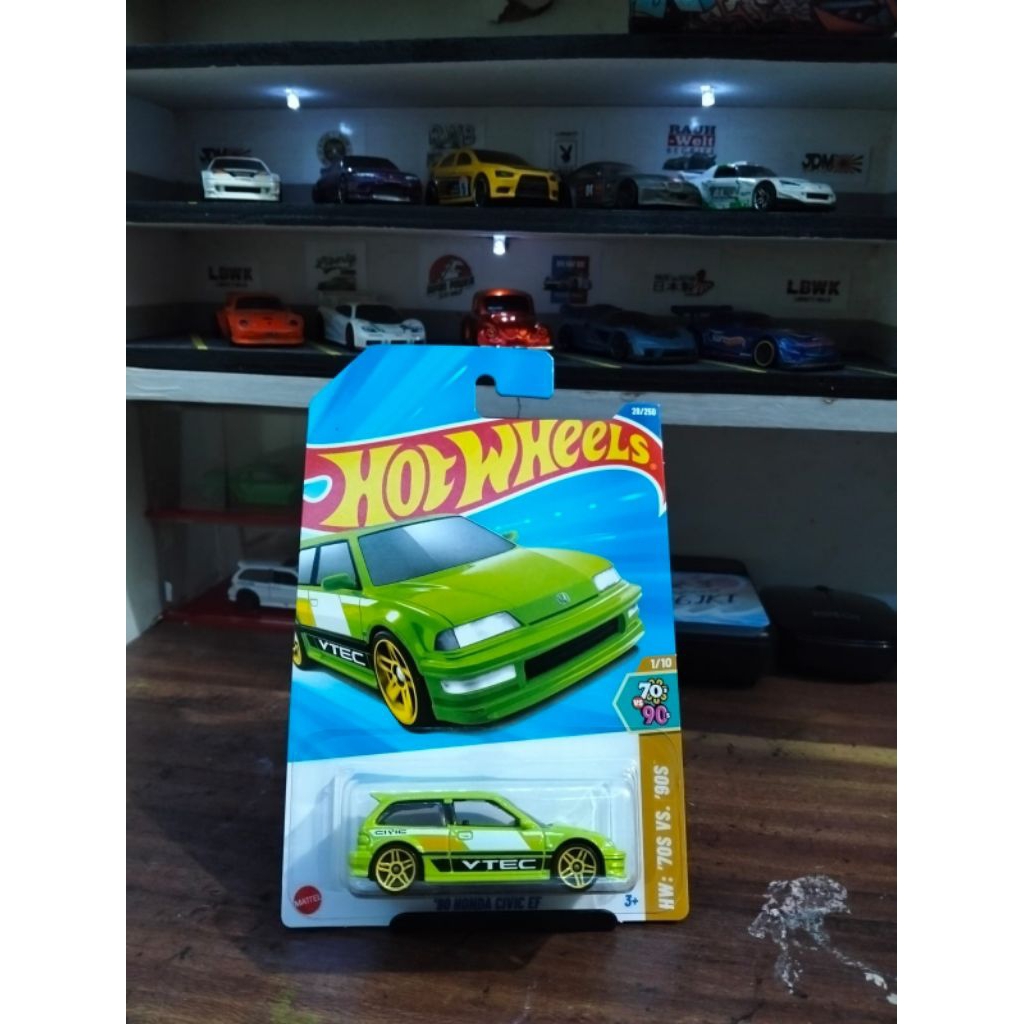 hot wheels Honda Civic ef