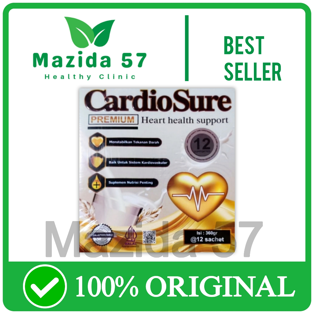 

Cardiosure Susu Atasi Hipertensi Darah Tinggi Asam Urat Original Asli