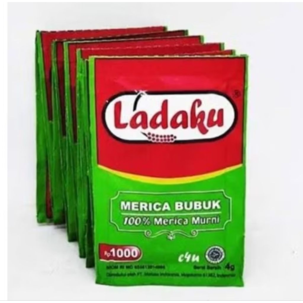 

Ladaku merica bubuk 12 sachet 4 gr