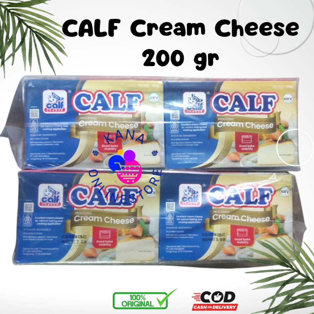 

Calf Cream Cheese 200 gr ----CREAM CHEESE---