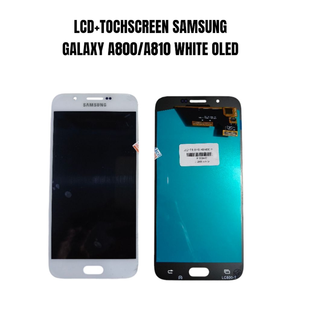 LCD-TOCHSCREEN SAMSUNG GALAXY A8 / A800/A810 WHITE OLED