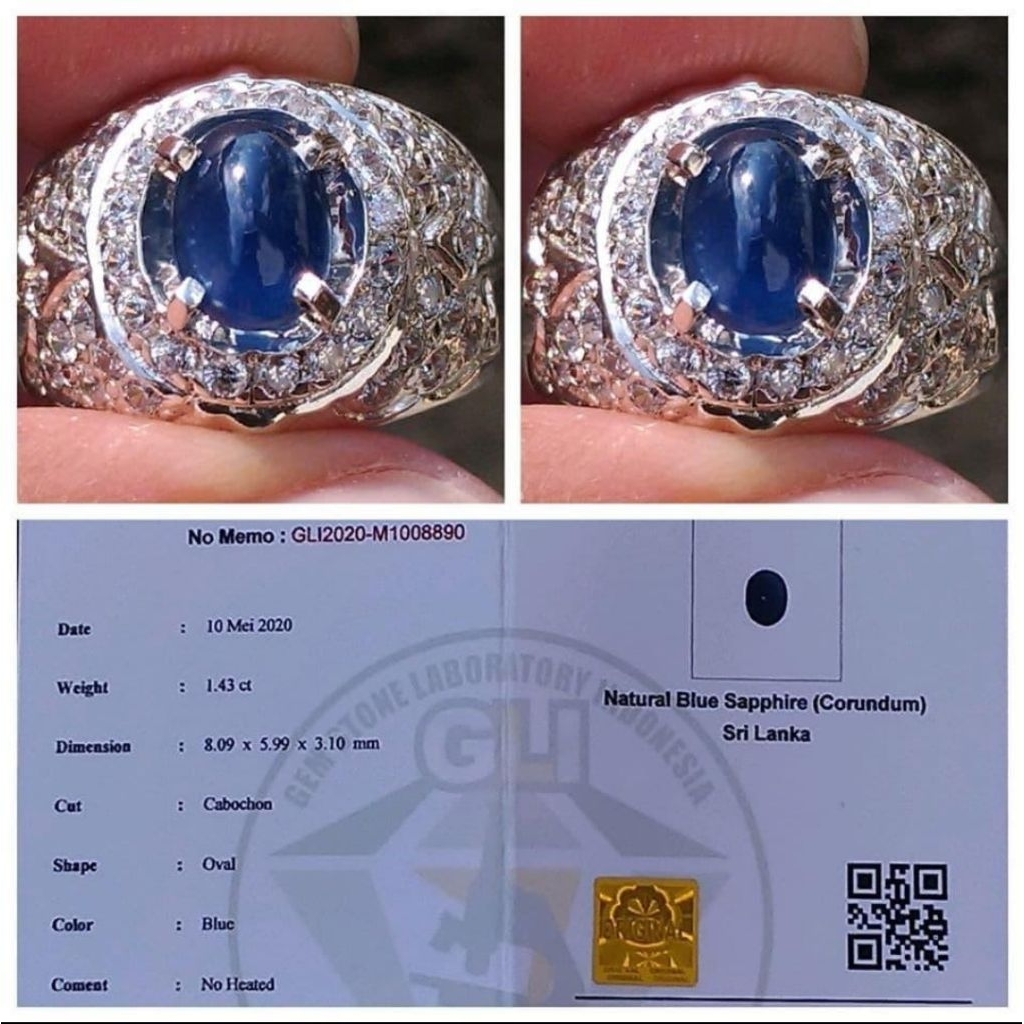 Unheatead Royal Blue Sapphire Ceylon Safir Srilanka Ada tsavorite garnet topaz alexandrite chrysober