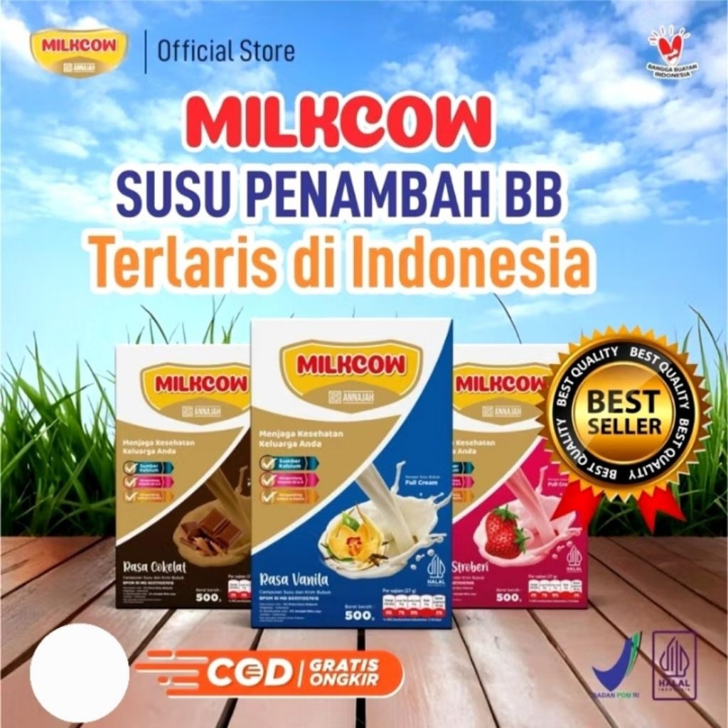 

MILKCOW SUSU PENAMBAH BERAT BADAN || TERLARIS MURAH 500GR