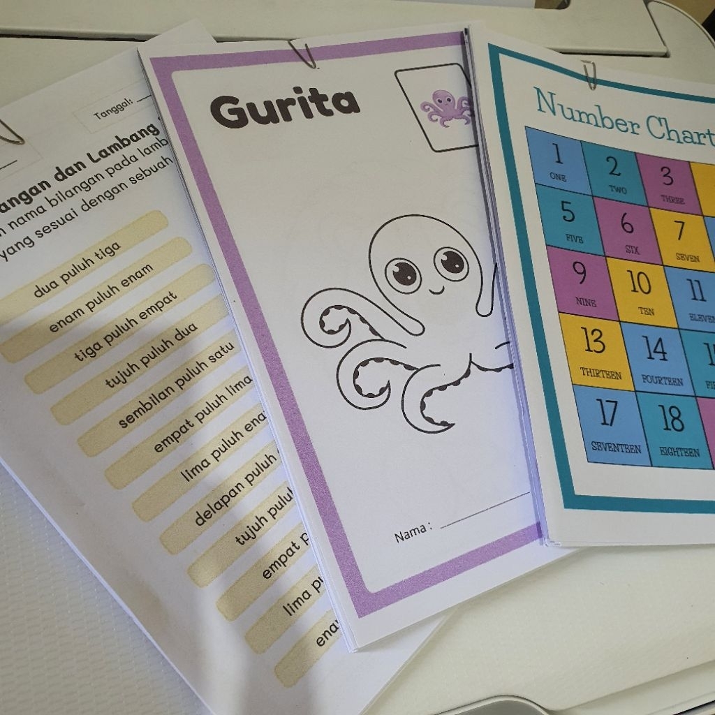 

Worksheet A5 hvs 75gsm 20lembar untuk anak2