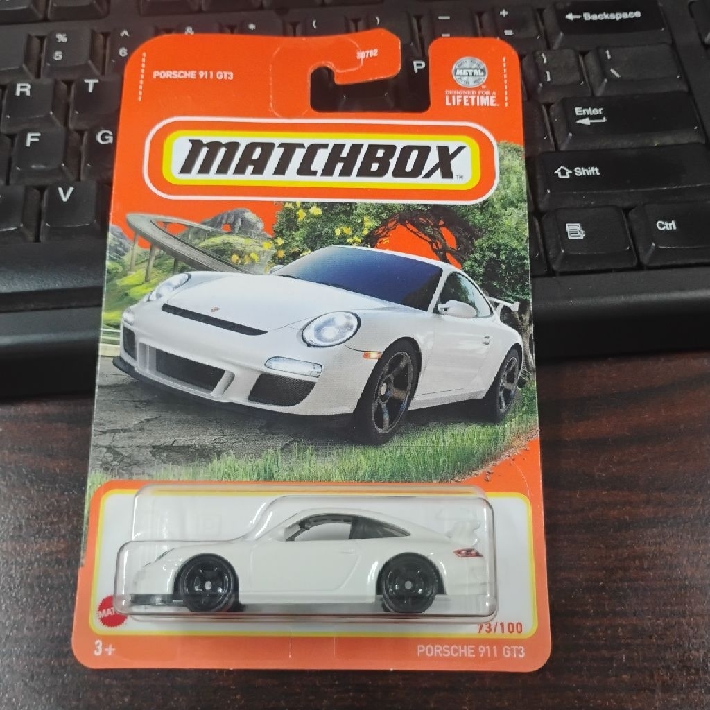 Matchbox porsche 911 GT3 Putih