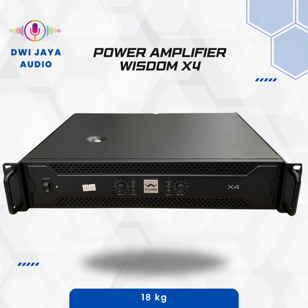 Power Amplifier Wisdom Tipe X4
