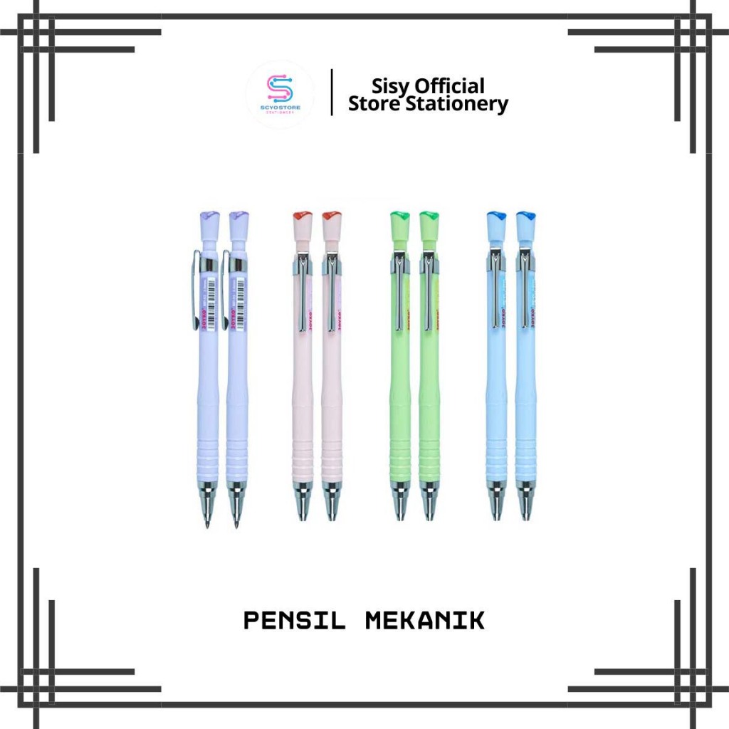 

Pensil Mekanik Joyko MP-15 0.5mm - Mechanical Pencil Joyko 0,5 mm