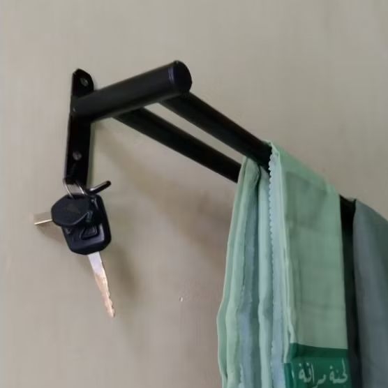 rak gantungan handuk minimalis