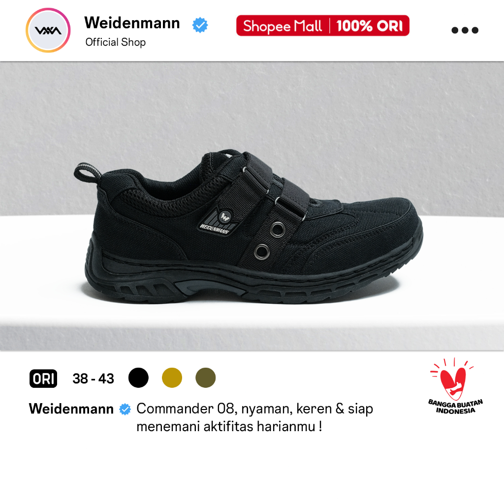 Weidenmann Commander 08 Sepatu Outdoor Canvas