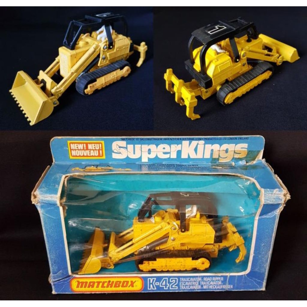 Matchbox Superkings K42 Traxcavator Rpad Ripper