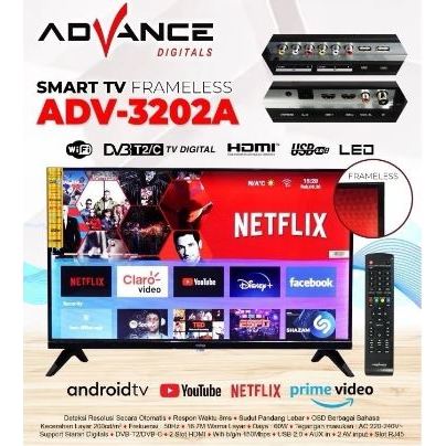 TV ADVANCE LED 32 INCH Android  ADV-3203A / TV ADVANCE 32 INCH Android  ADV-3203A