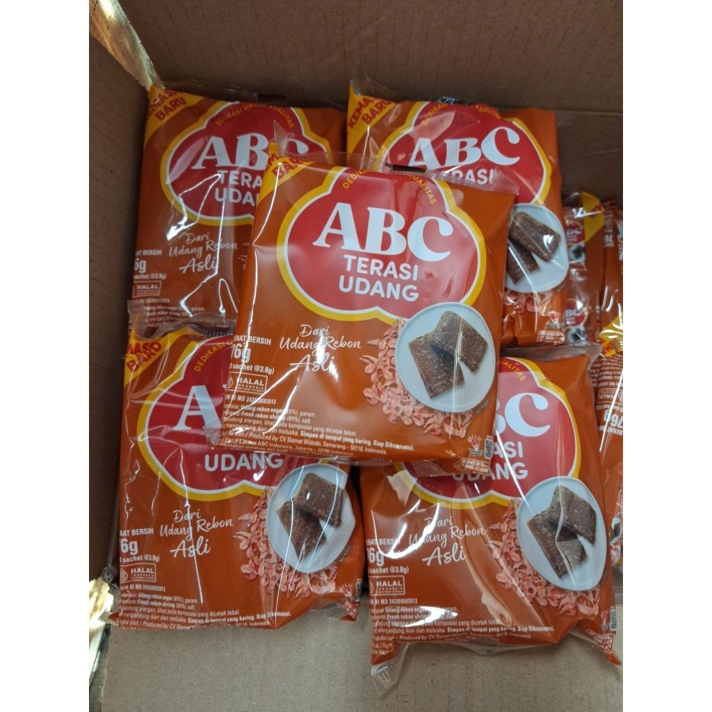 

Terasi udang ABC paket isi 5 pak